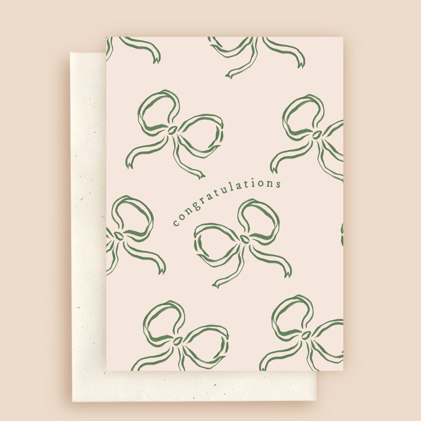 Congratulations Ribbon Greeting Card